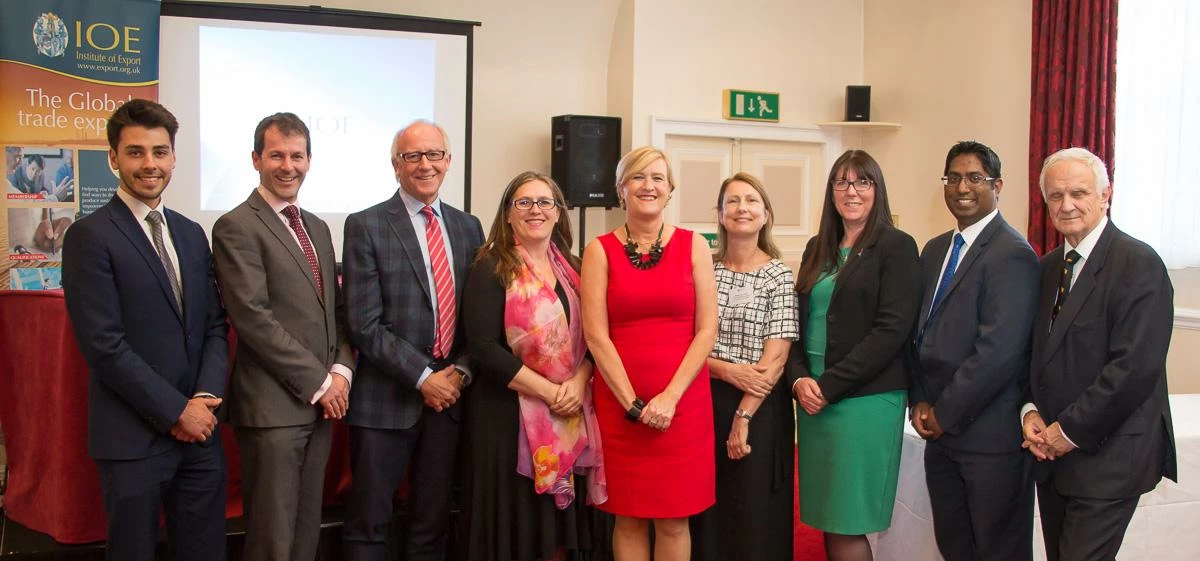 Panel of speakers at IoE South West World Trade Summit