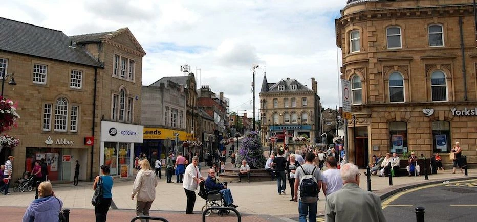 Barnsley town centre. Photograph: Wikipedia. 