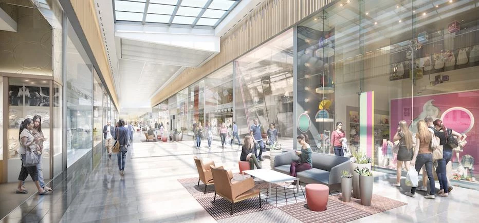 CGI image of The Broadway in Bradford, which is set to open in November. 