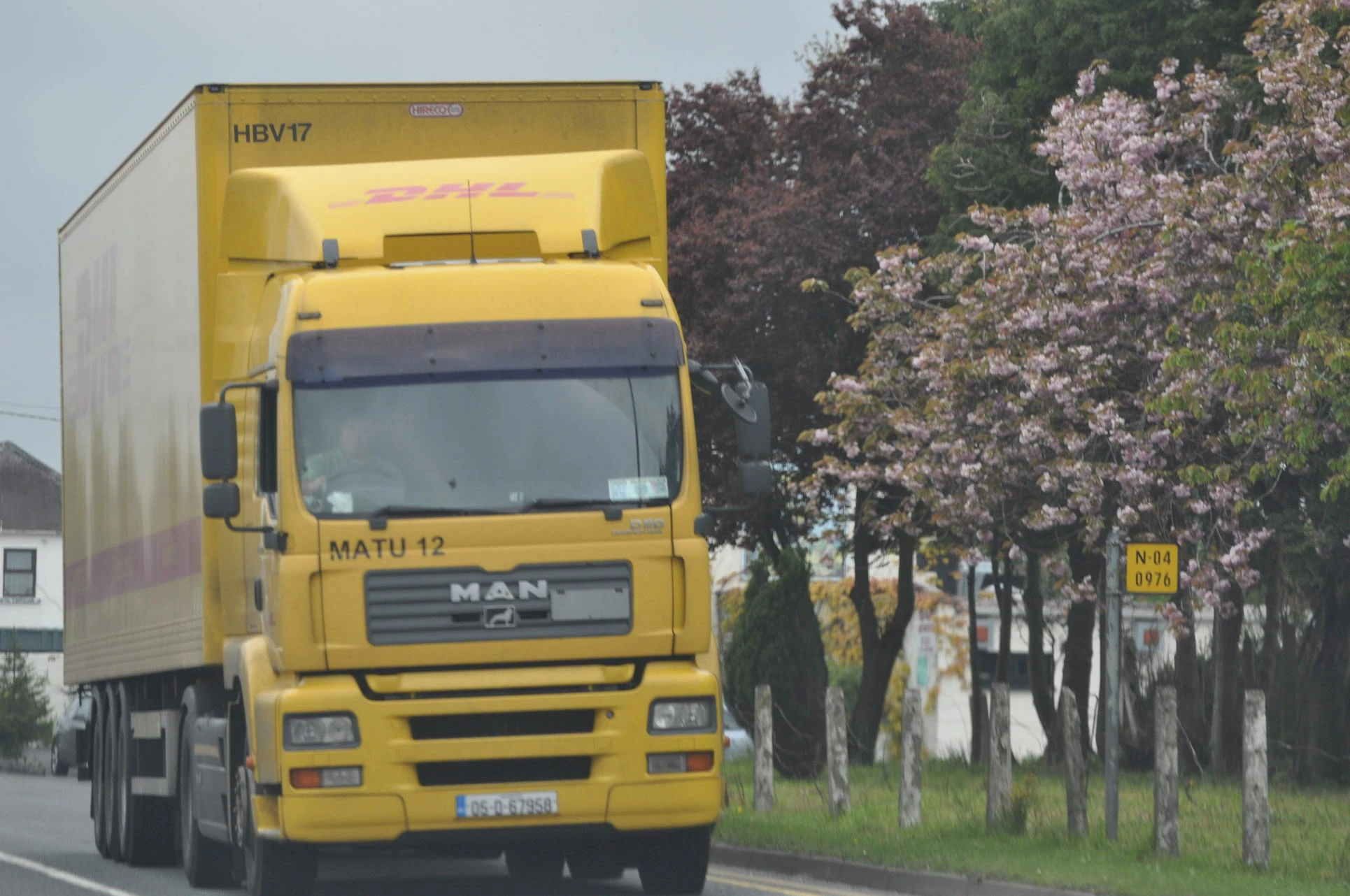 DHL Logistics - MAN truck