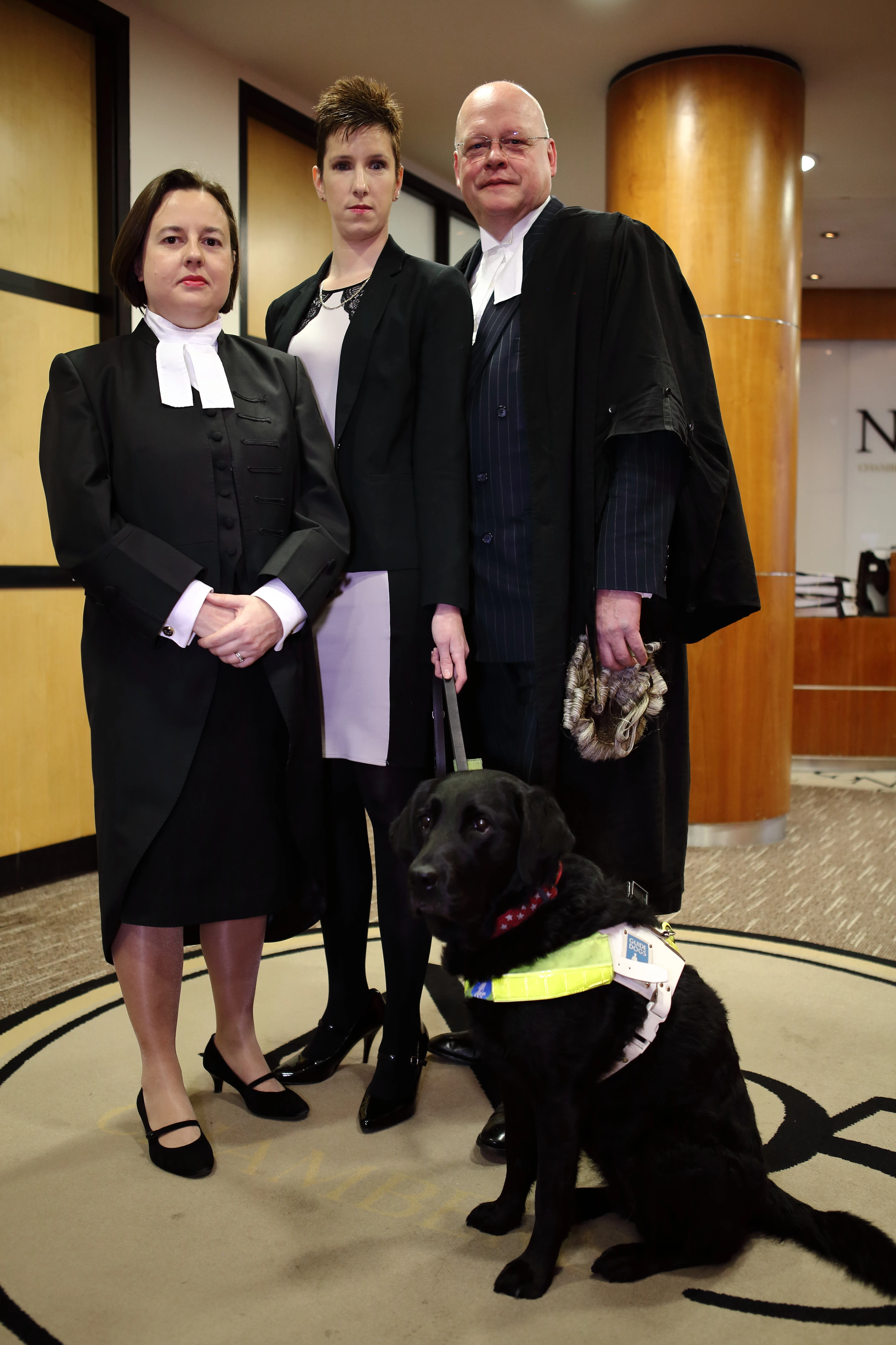 Michelle Heeley QC, of No5 Barristers’ Chambers, Eran Cutliffe , Senior Crown Prosecutor, and Antonie Muller, of No5 Barristers’ Chambers