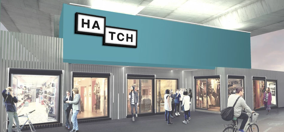 Hatch will be located under the Mancunian Way flyover