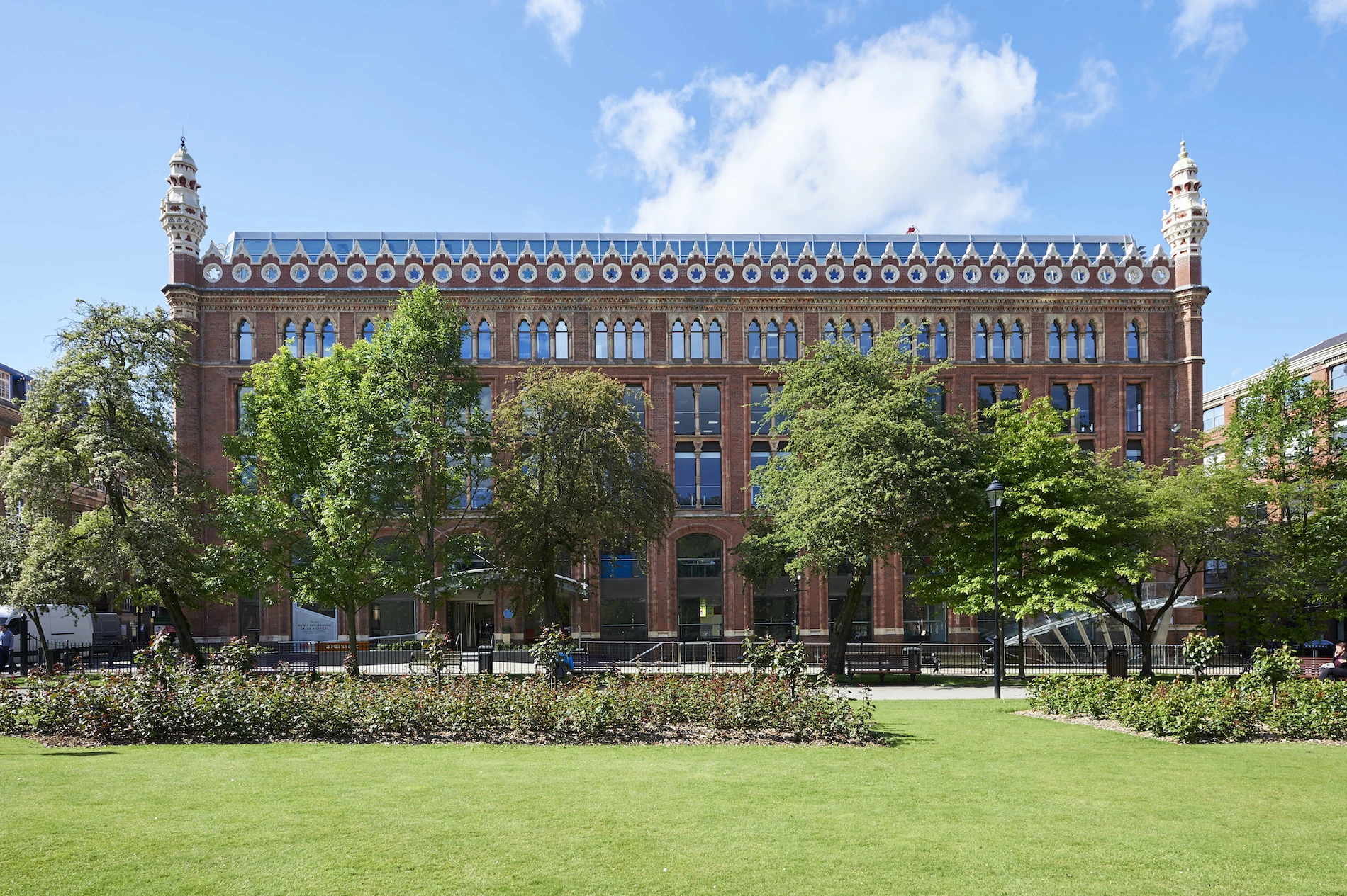 St Paul’s House, a Grade-II listed office building overlooking Leeds’ Park Square.