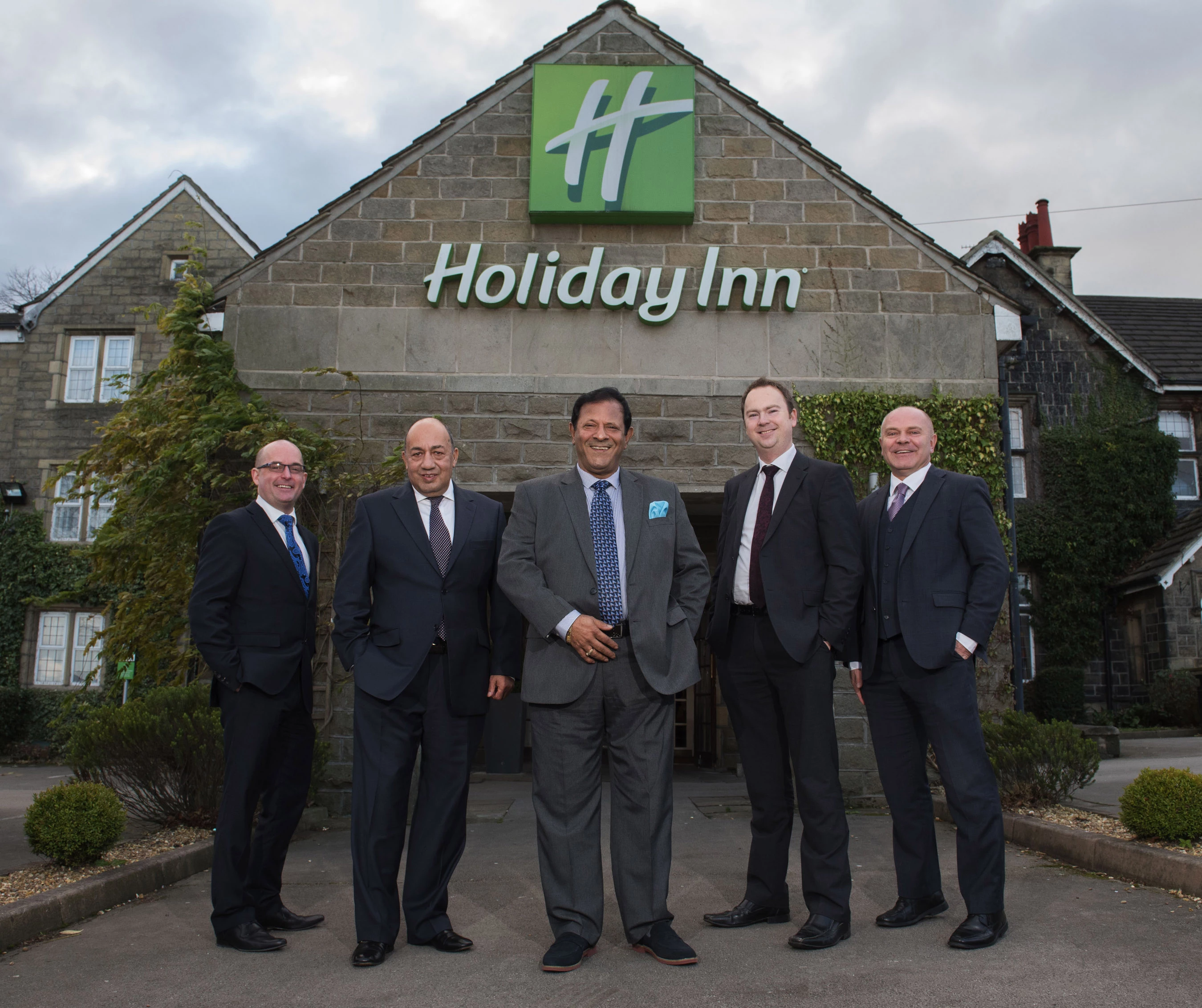 Steve Sisson, Allied Irish Bank (GB); Shiban Khashu, Operations Director, Holiday Inn Leeds Bradford; Anish Bir; Stewart Coles, Sydney Mitchell; Mark Duggan, Allied Irish Bank (GB)