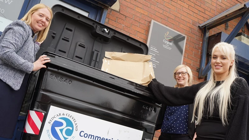 (L-R): Stacey Phoenix, Stacey Turnbull and Zoe Robinson of Cygnet Law contribute to a paper-lite future