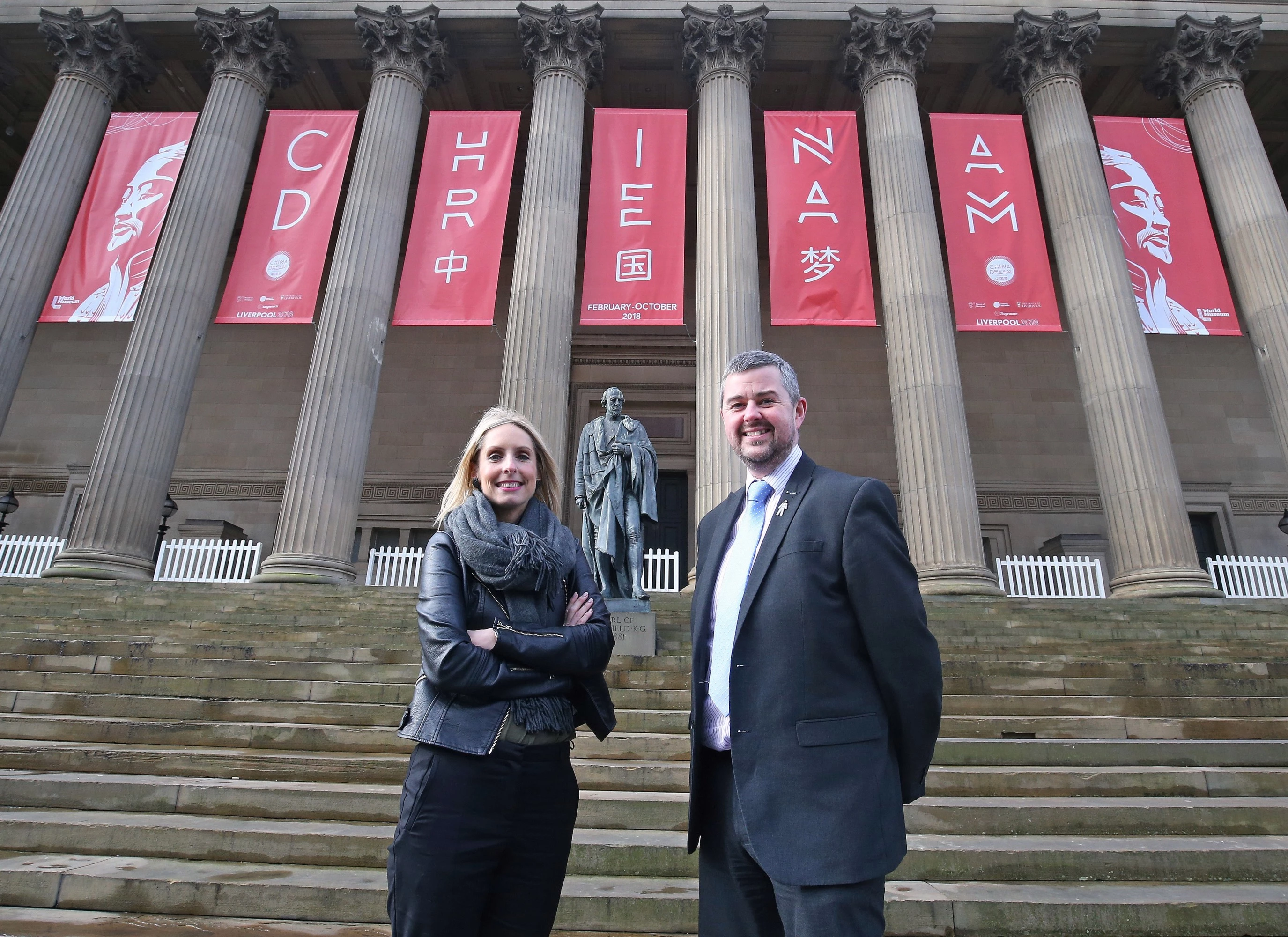 Sue Finnegan with Stagecoach's Rob Jones