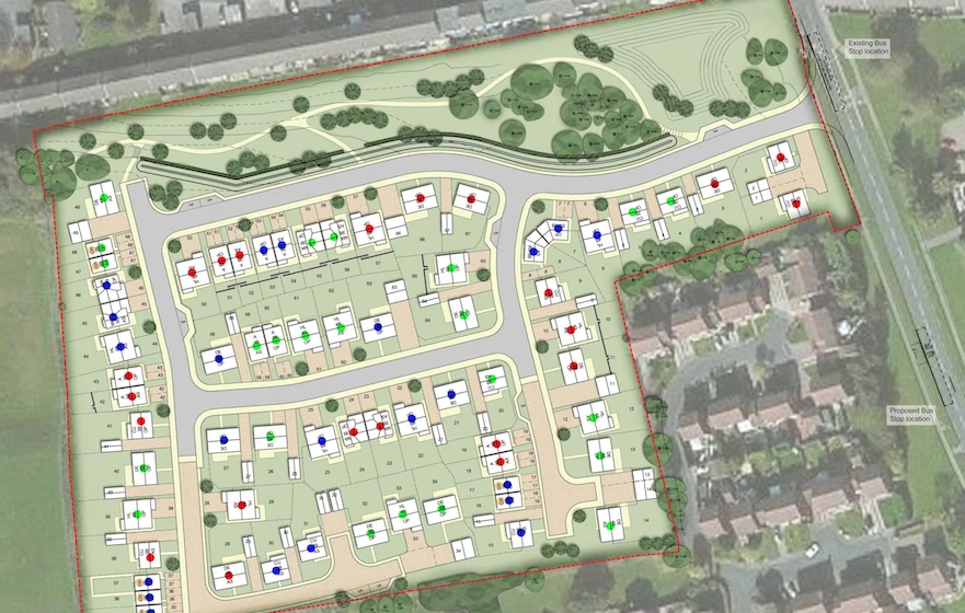 Tolent site plan