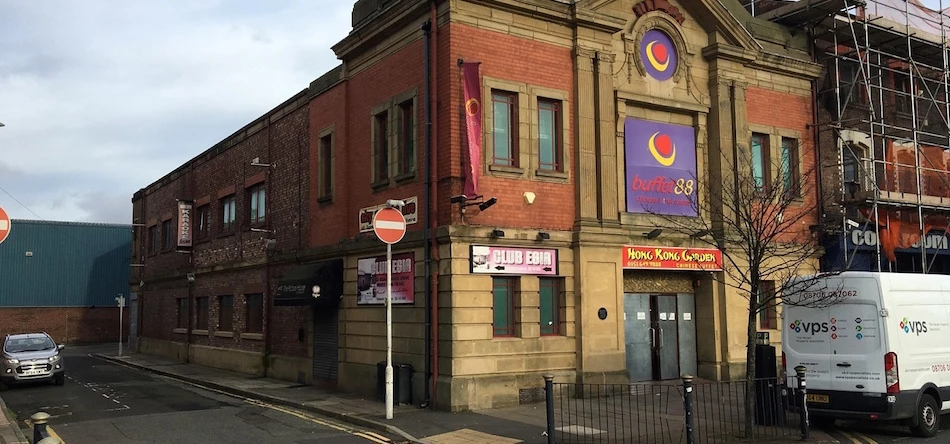 The former Majestic Ballroom, Birkenhead