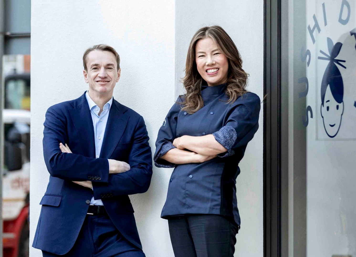 KellyDeli CEO, Silvano Delnegro and KellyDeli Founder, Kelly Choi