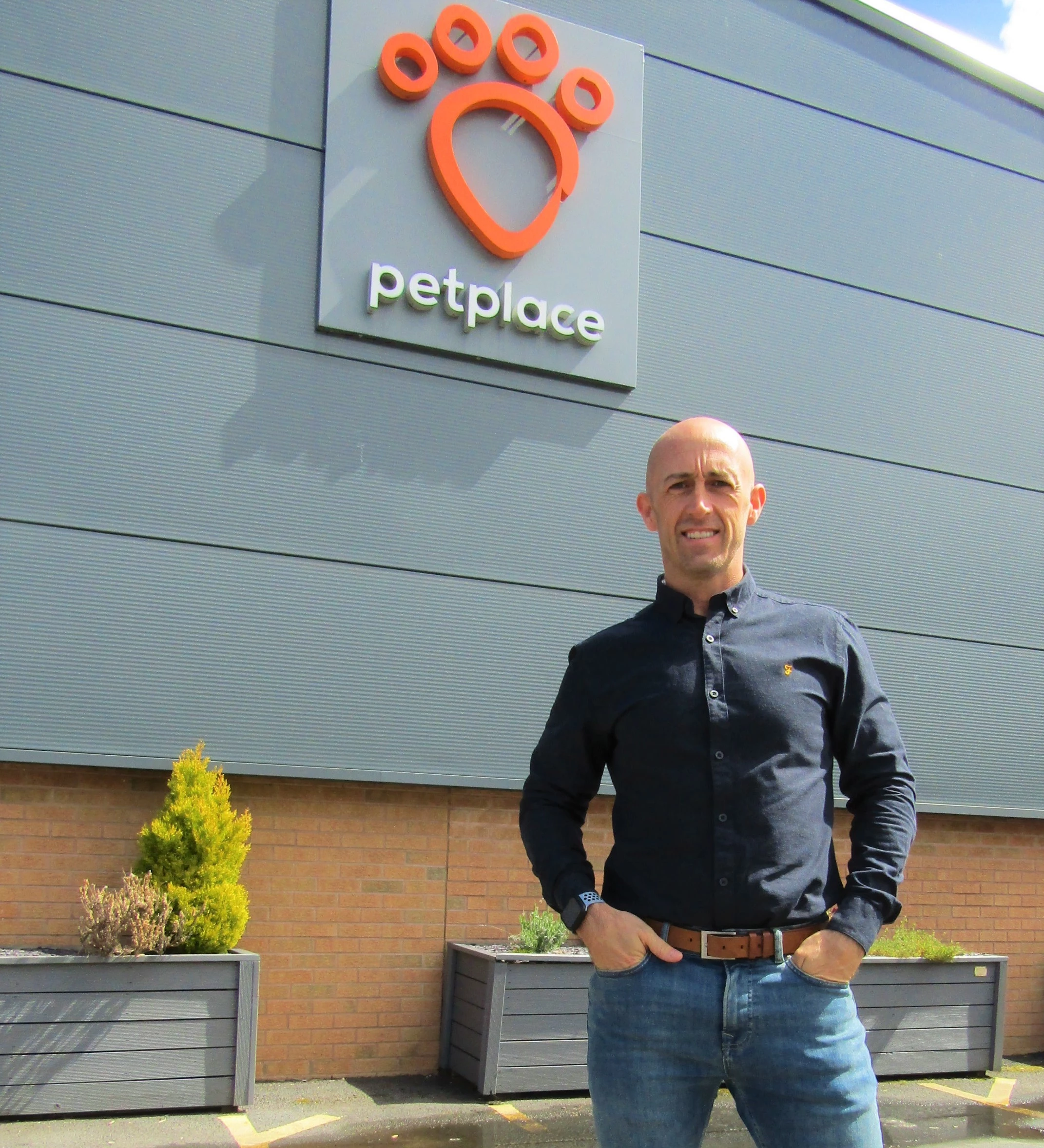 One of PetPlace's new owners, Sion Pritchard