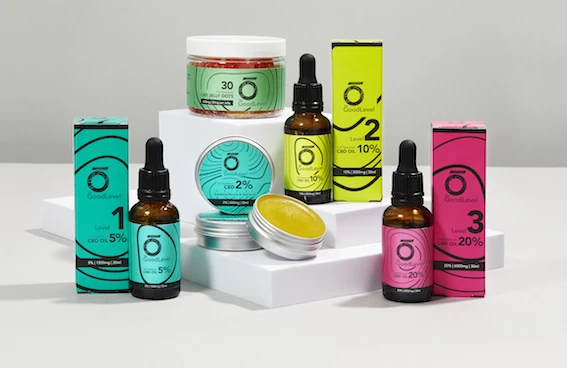 The Good Level's CBD Oil Product Range