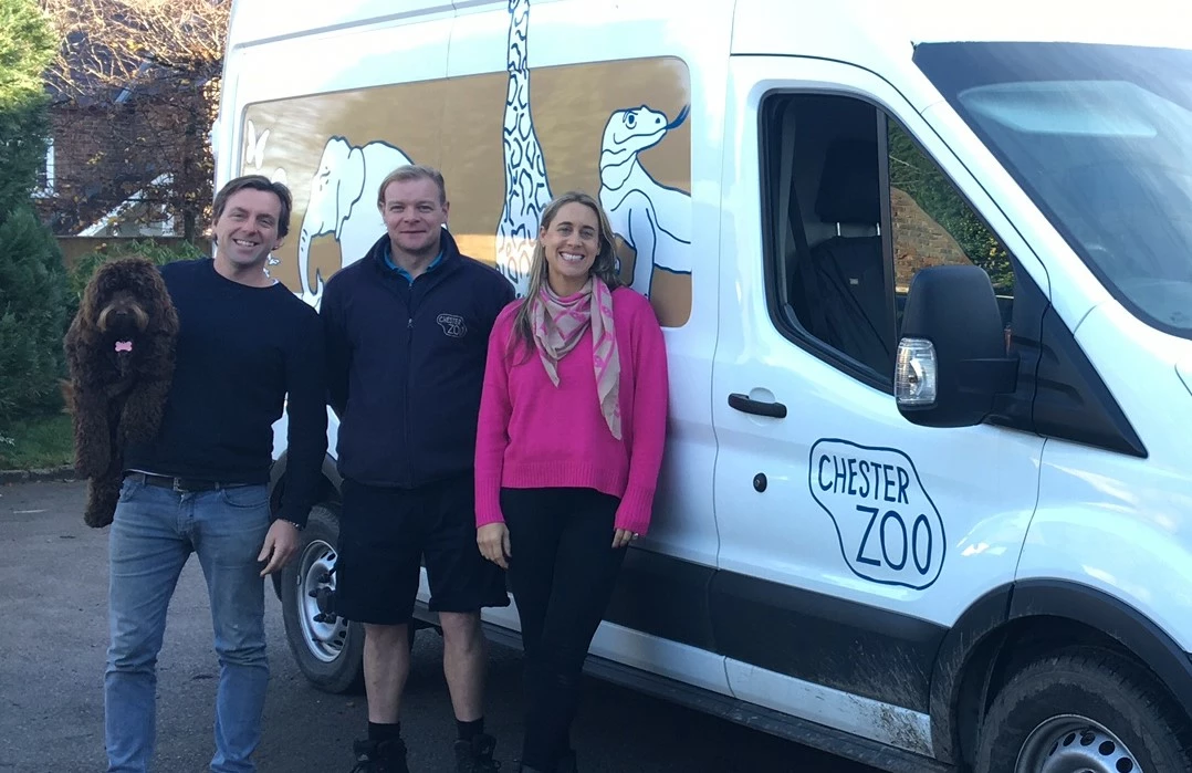 L to R Richard Rowlands, Steve McCusker, Jessica Rowlands