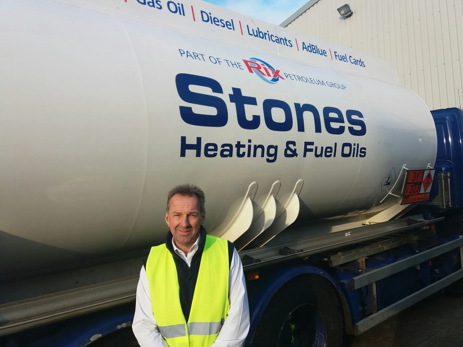  Duncan Lambert, managing director of Rix Petroleum, which has recently bought family fuel business Stones Fuel Oils