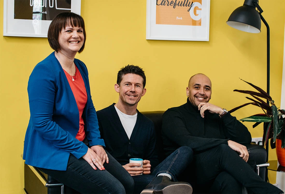 Directors from left to right: Louise Wright, Richard Lowes, Ian Shepherd