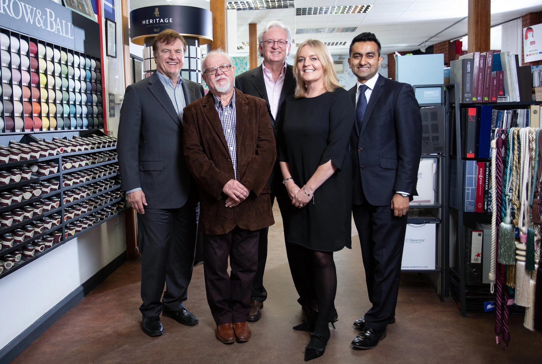  Ian Gilthorpe (Square One Law), Chris Oliver, Anthony Oliver, Catherine Hambleton (Fred Williamson & Sons Ltd) and Ashraf Ali (Square One Law)