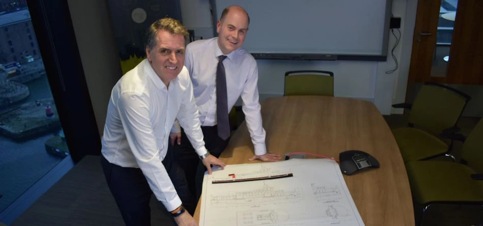 Metro Mayor Steve Rotheram (left) with Cllr Liam Robinson