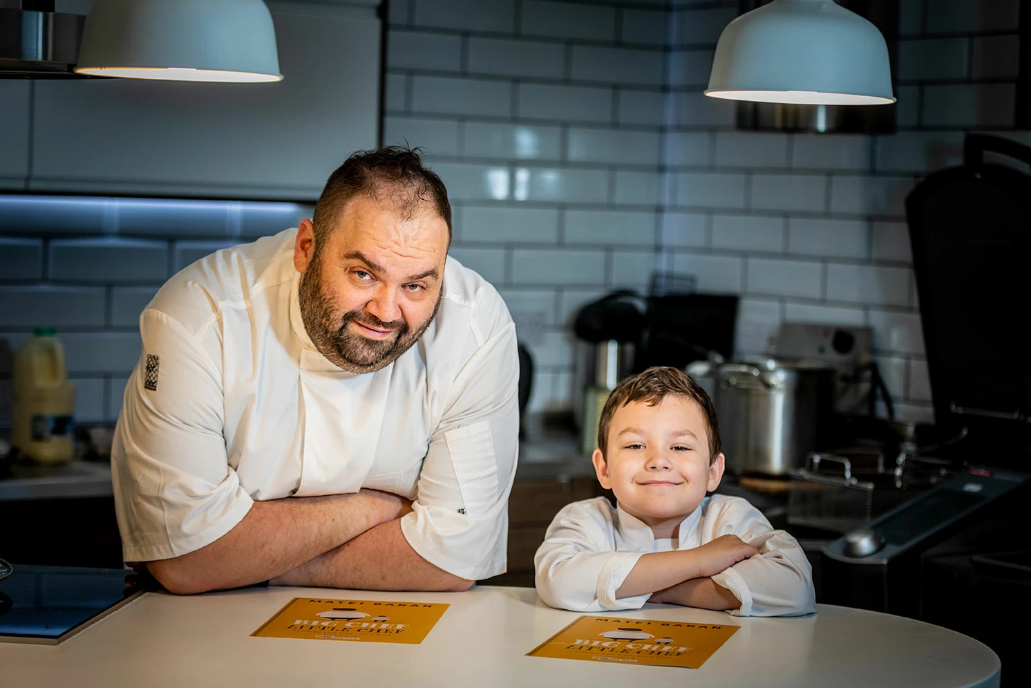 Chef Matei and Armin