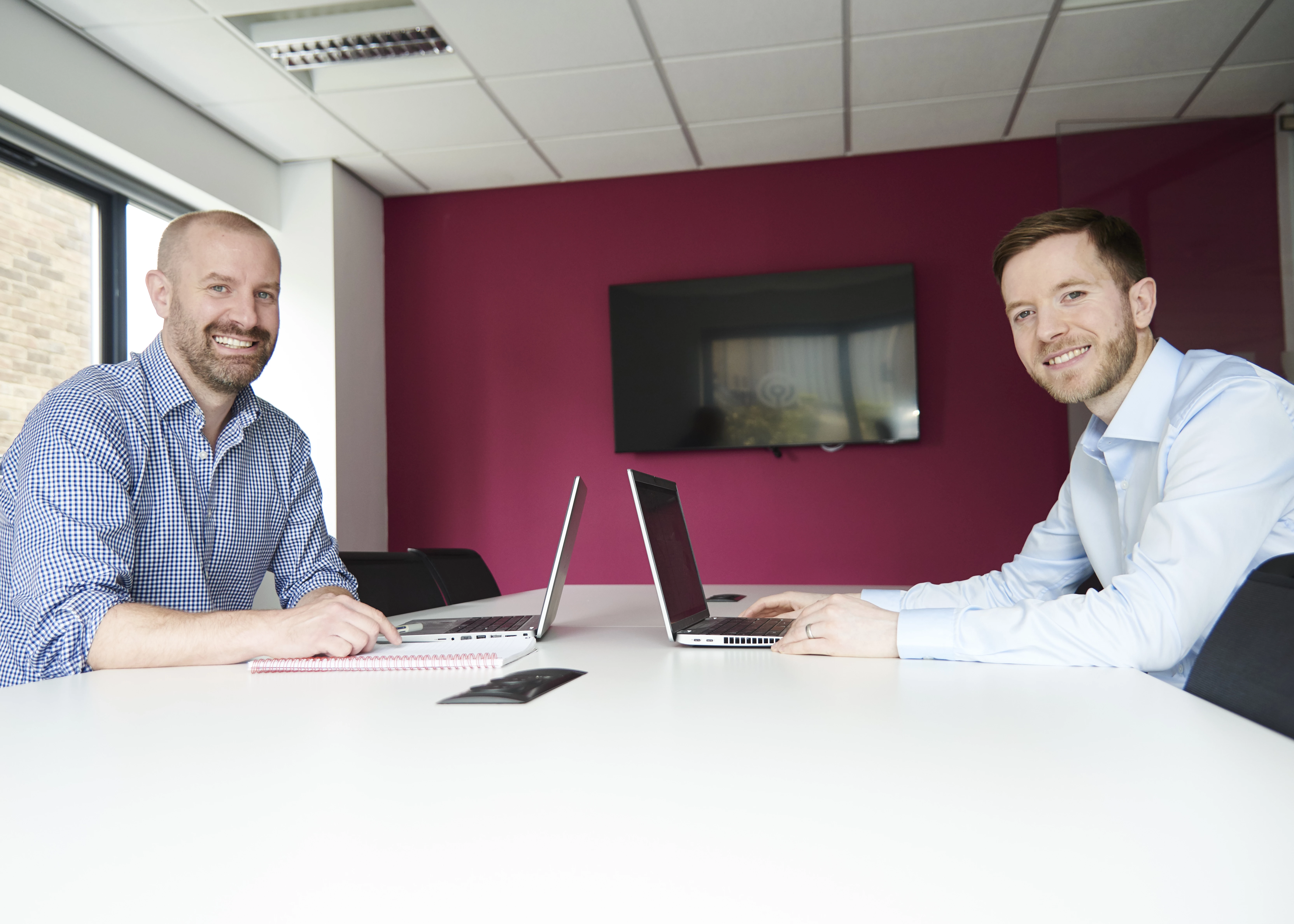 Planning ahead - Identity Consult's new planning team of Sam Thistlethwaite and Richard Morgan.