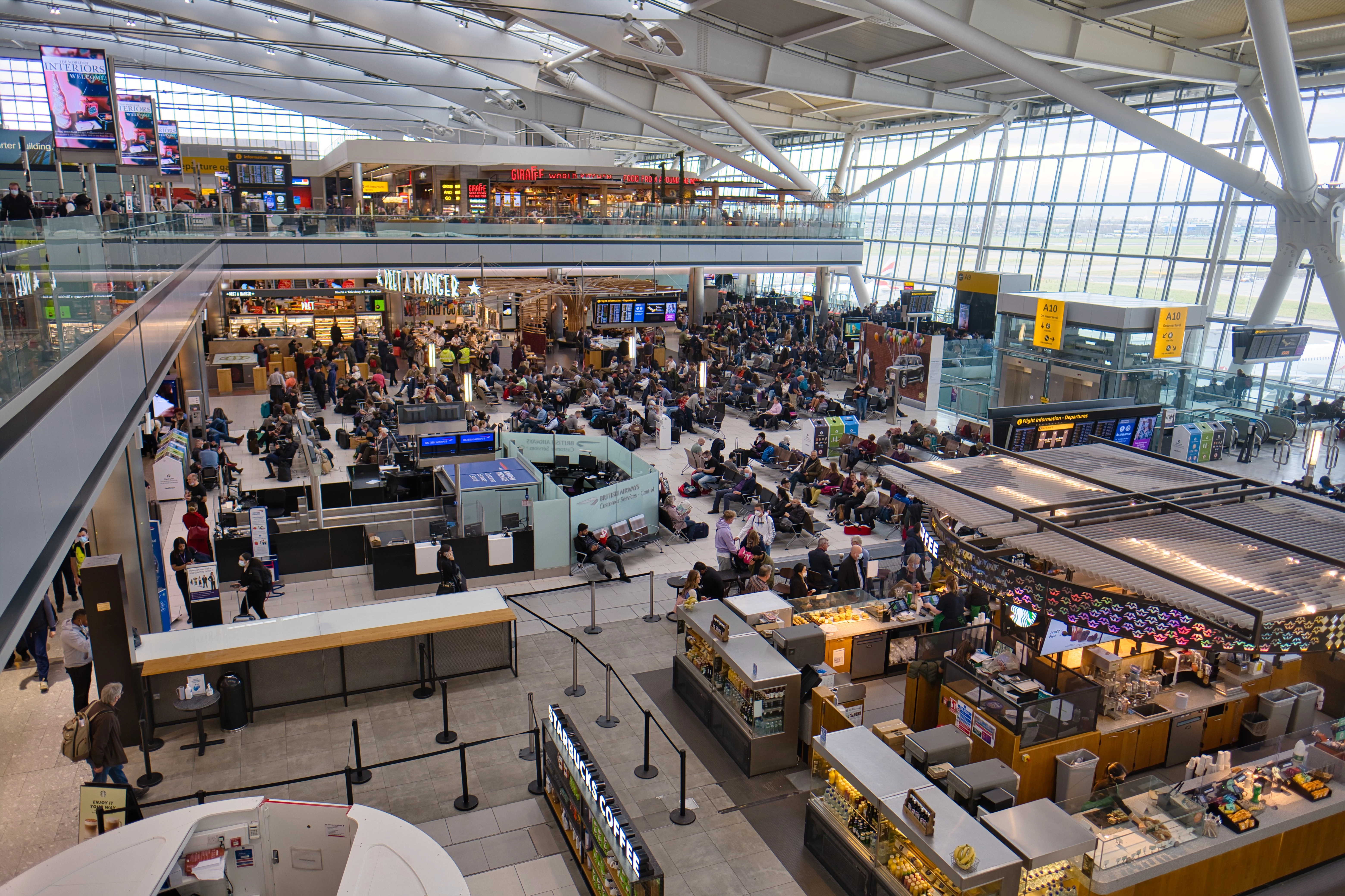 Departures hall