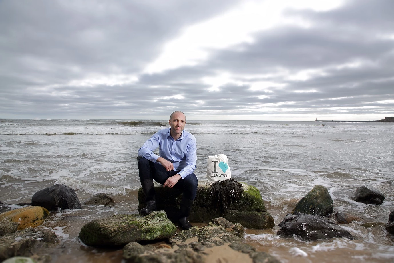 Marine biologist Dr Craig Rose, founder of Seaweed & Co.