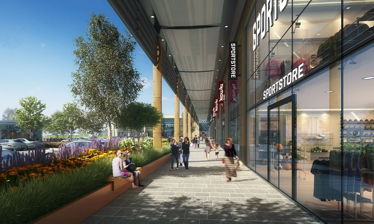 CGI of Fosse Park