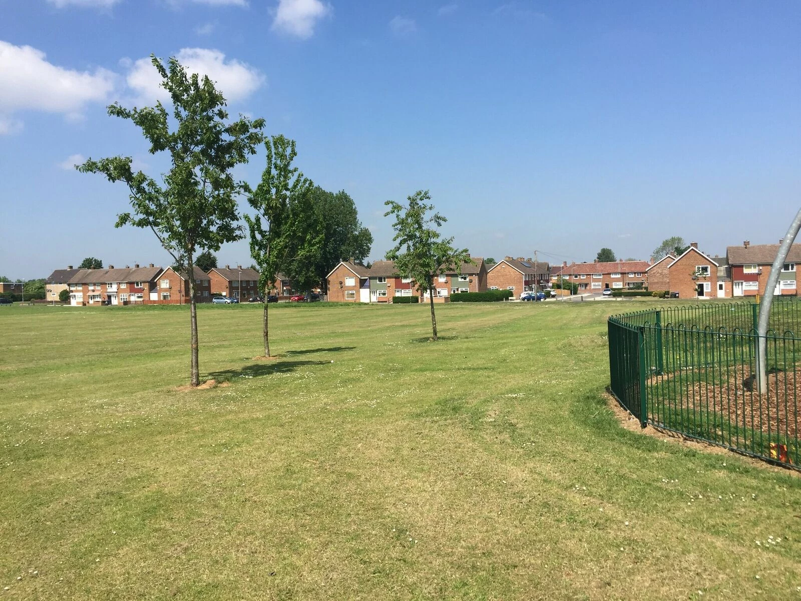 Image of the area where the Saltersgill scheme is to be built.