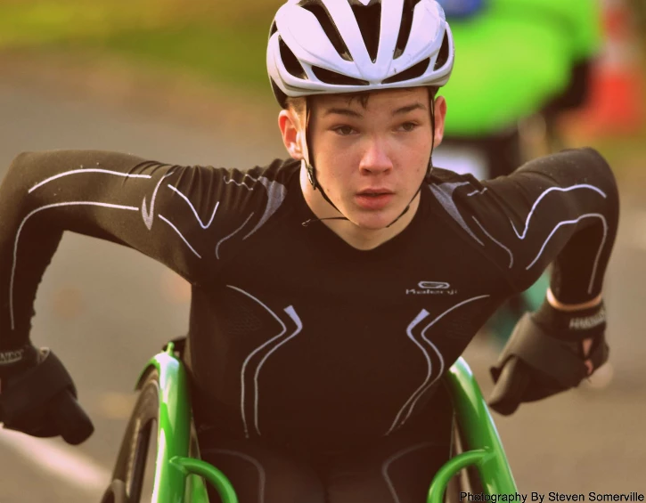 Wheelchair Racer Luke Deighan