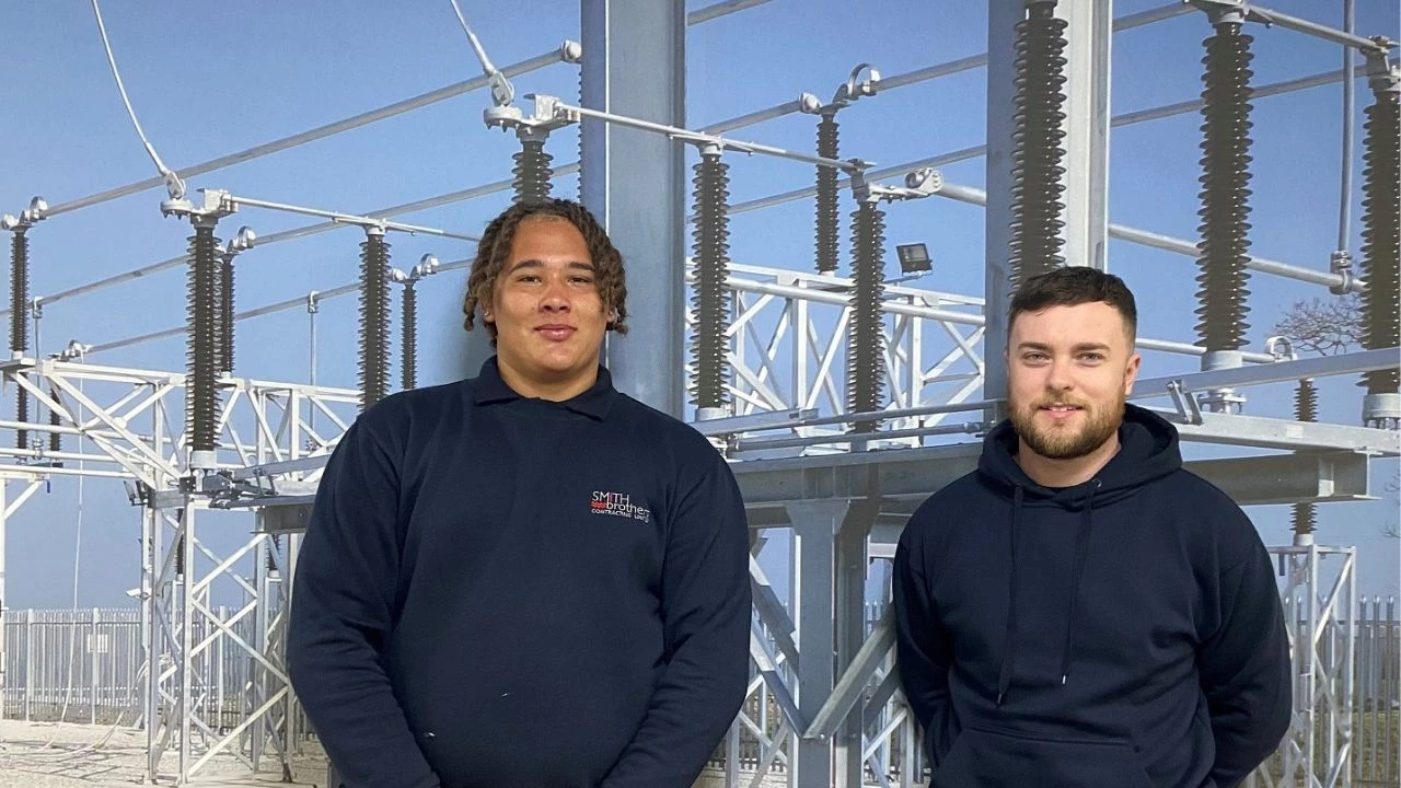 Yorkshire electrical engineering firm welcomes pair of apprentices