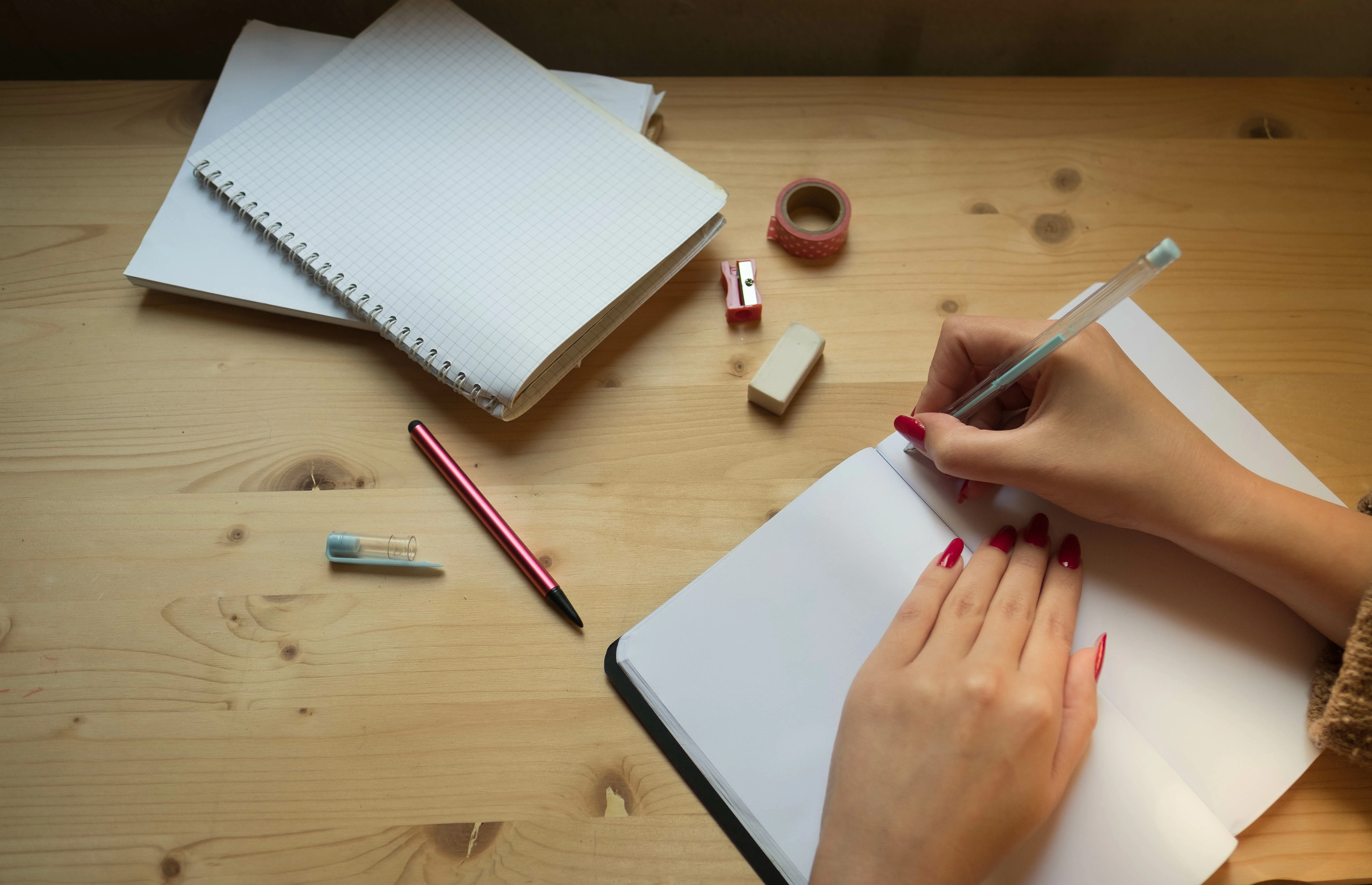 Women writing on paper