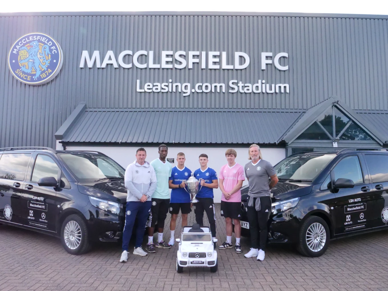 LSH Auto supports Macclesfield FC