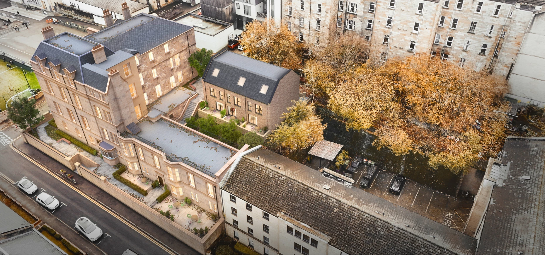 CG image of Garnethill redevelopment by Nevis Properties