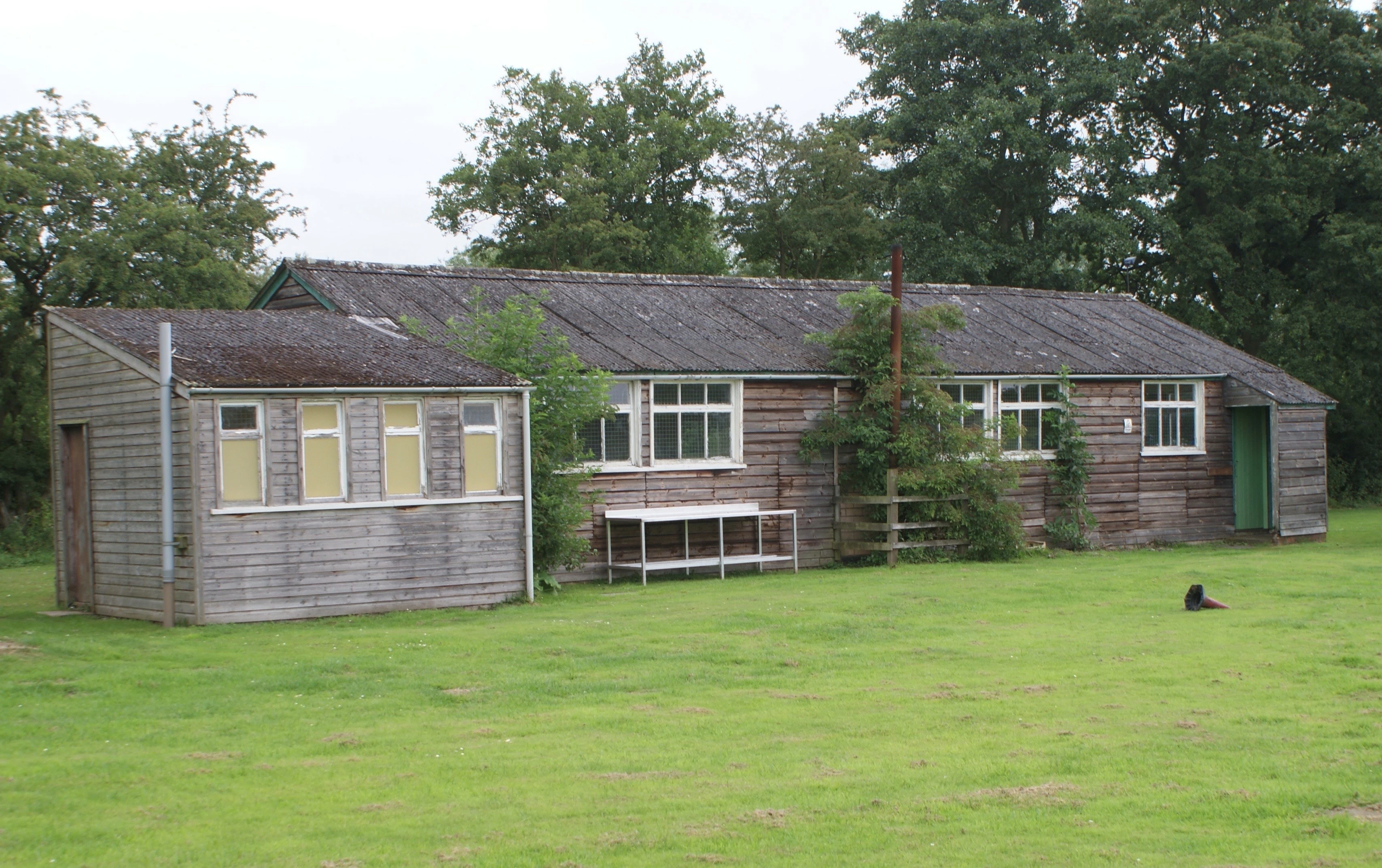 The 1st Easingwold Scout Group’s current hut. 