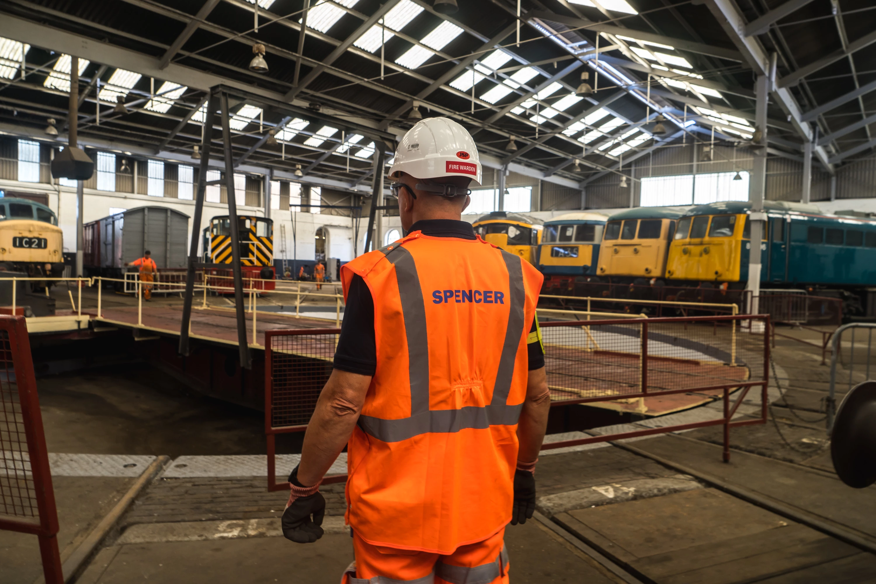 The Barrow Hill roundhouse faced demolition in the early '90s