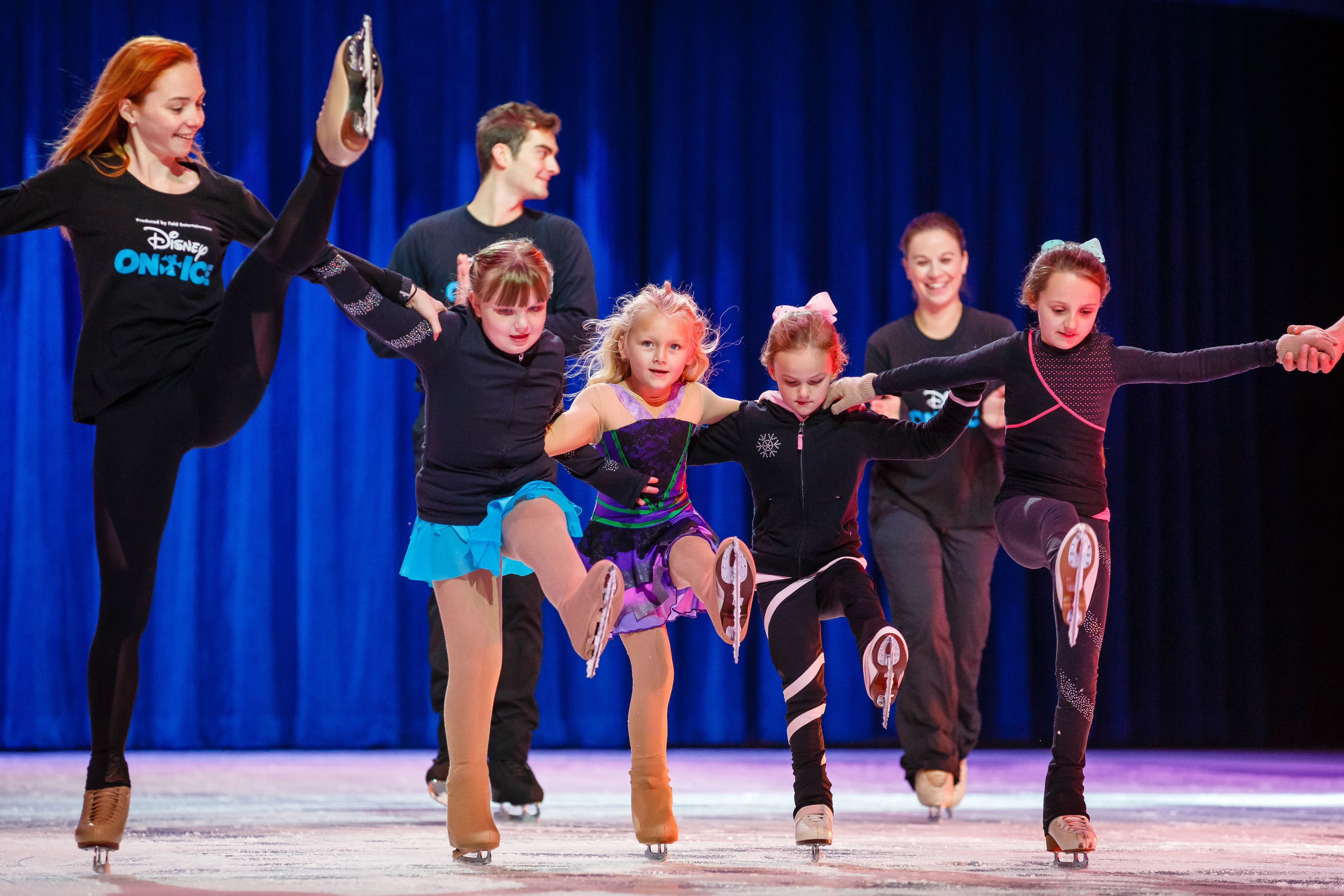 Skating with the stars of Disney On Ice presents Dream Big