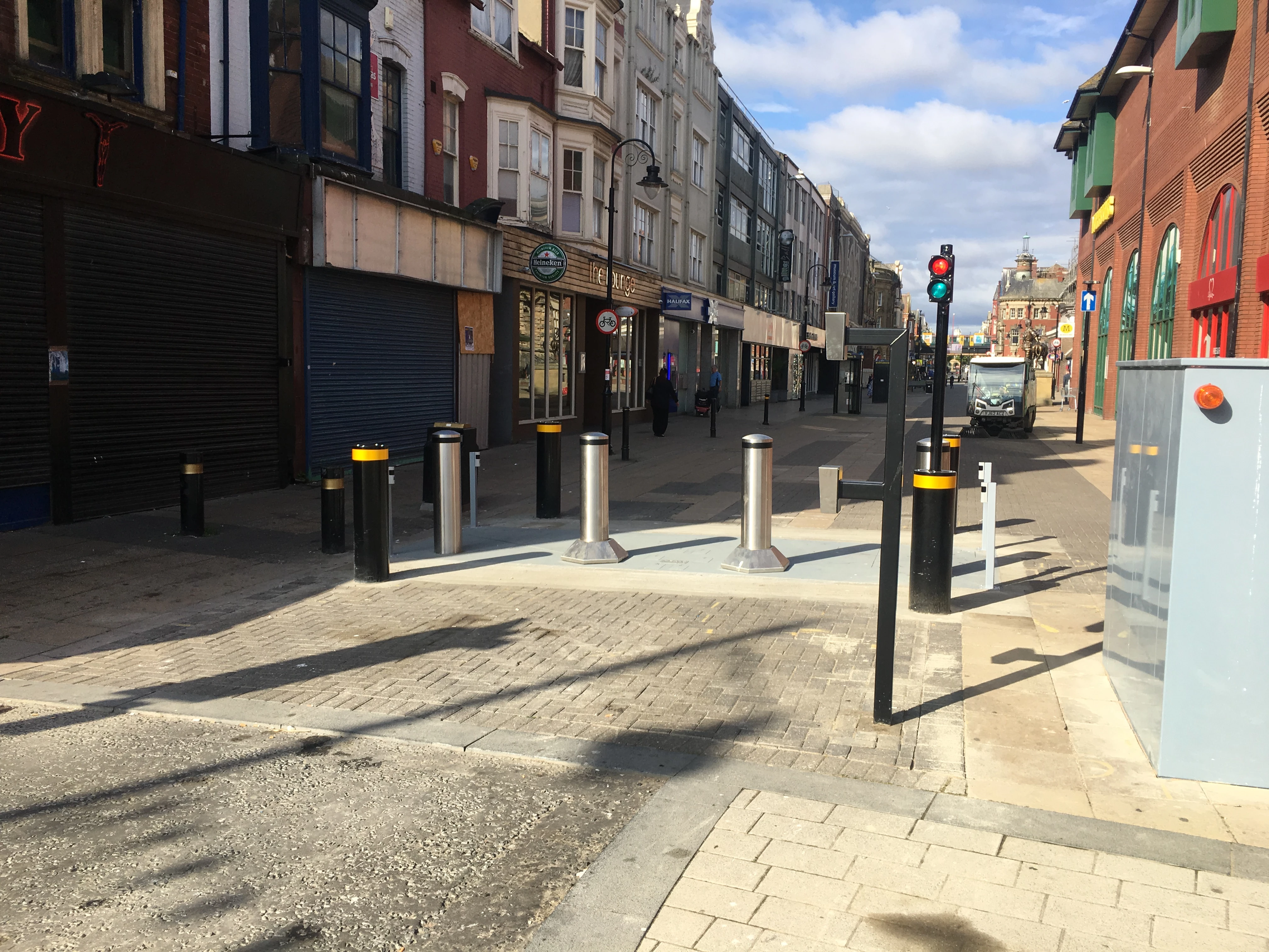 Bollards for use 