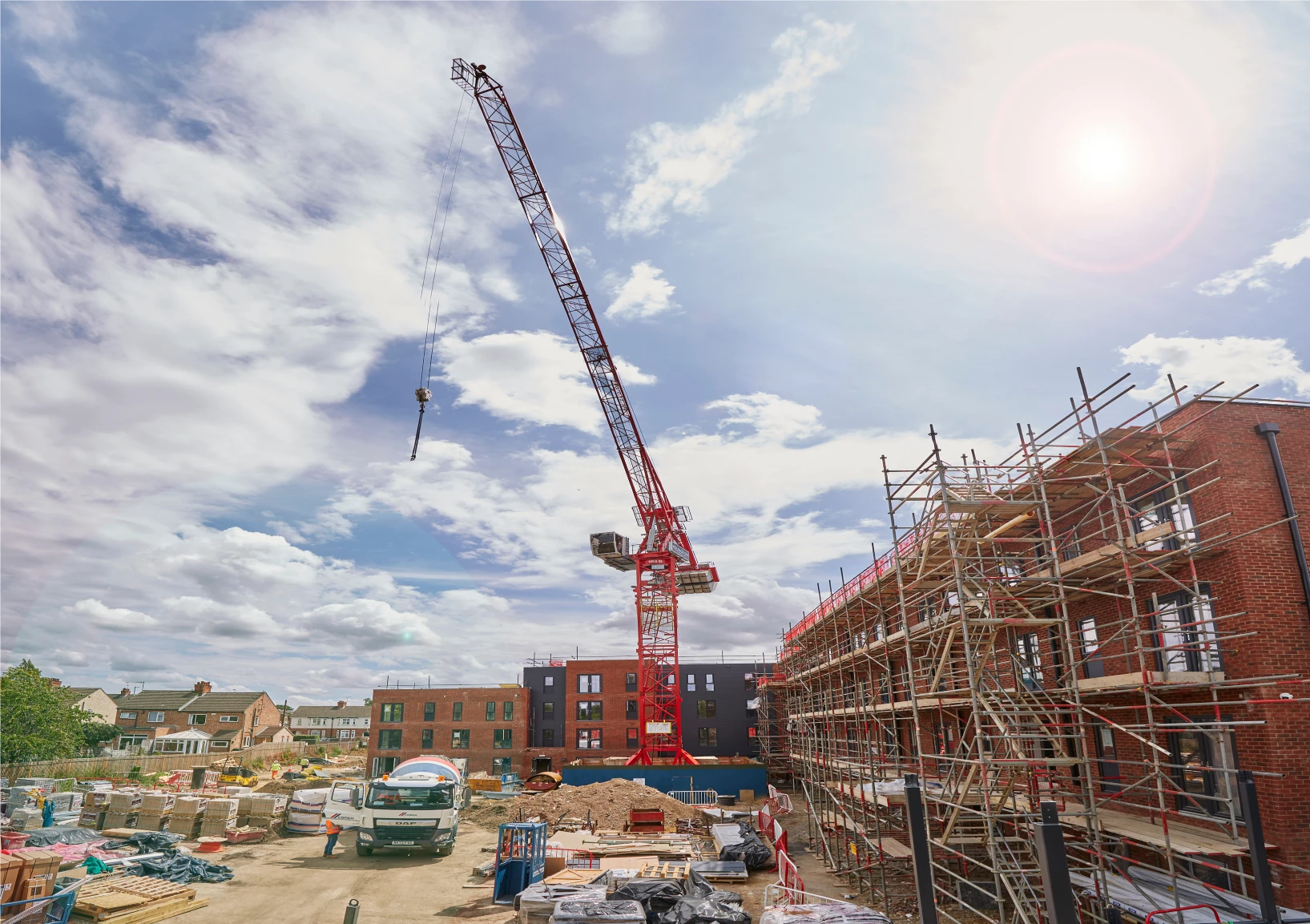 The site of Adlington Retirement Living's new retirement community in Kempston