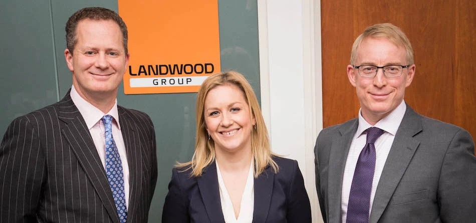 L-R: Mark Bailey, Helen Jude and James Ashworth