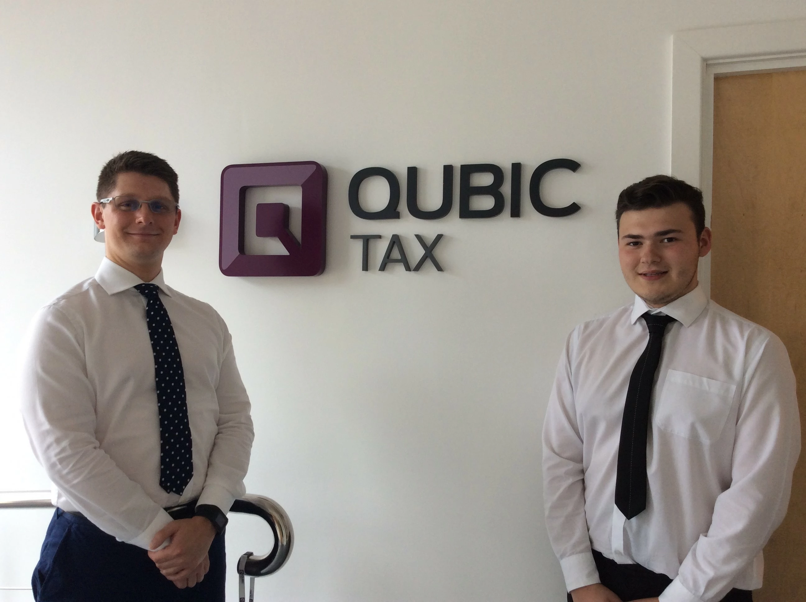 Jonathan Fearing and James Richardson of Qubic Tax 