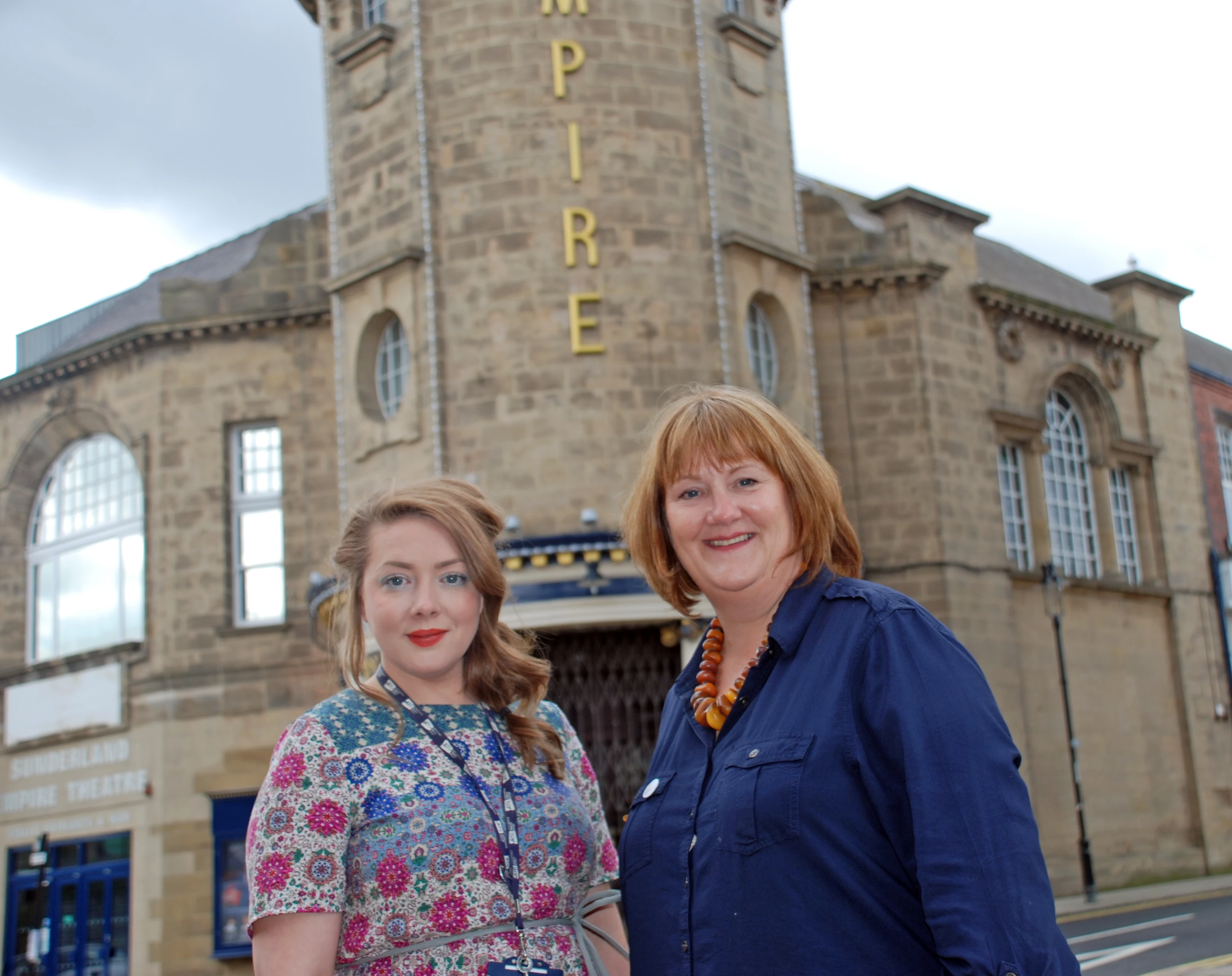 Hollie Coxon (Sunderland Empire) and Helen Green (The Fire Station)