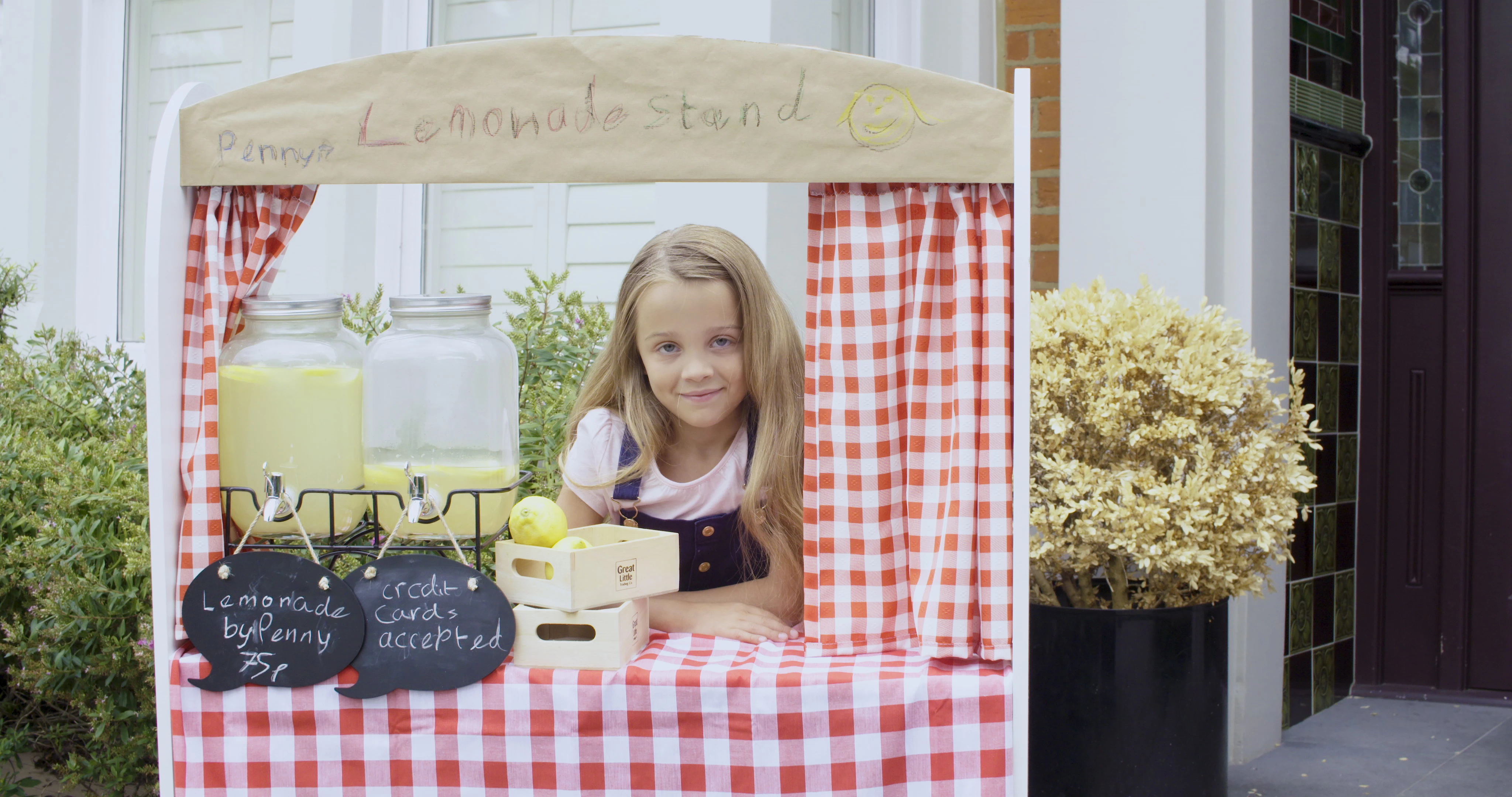 Girl Lemonade Stand