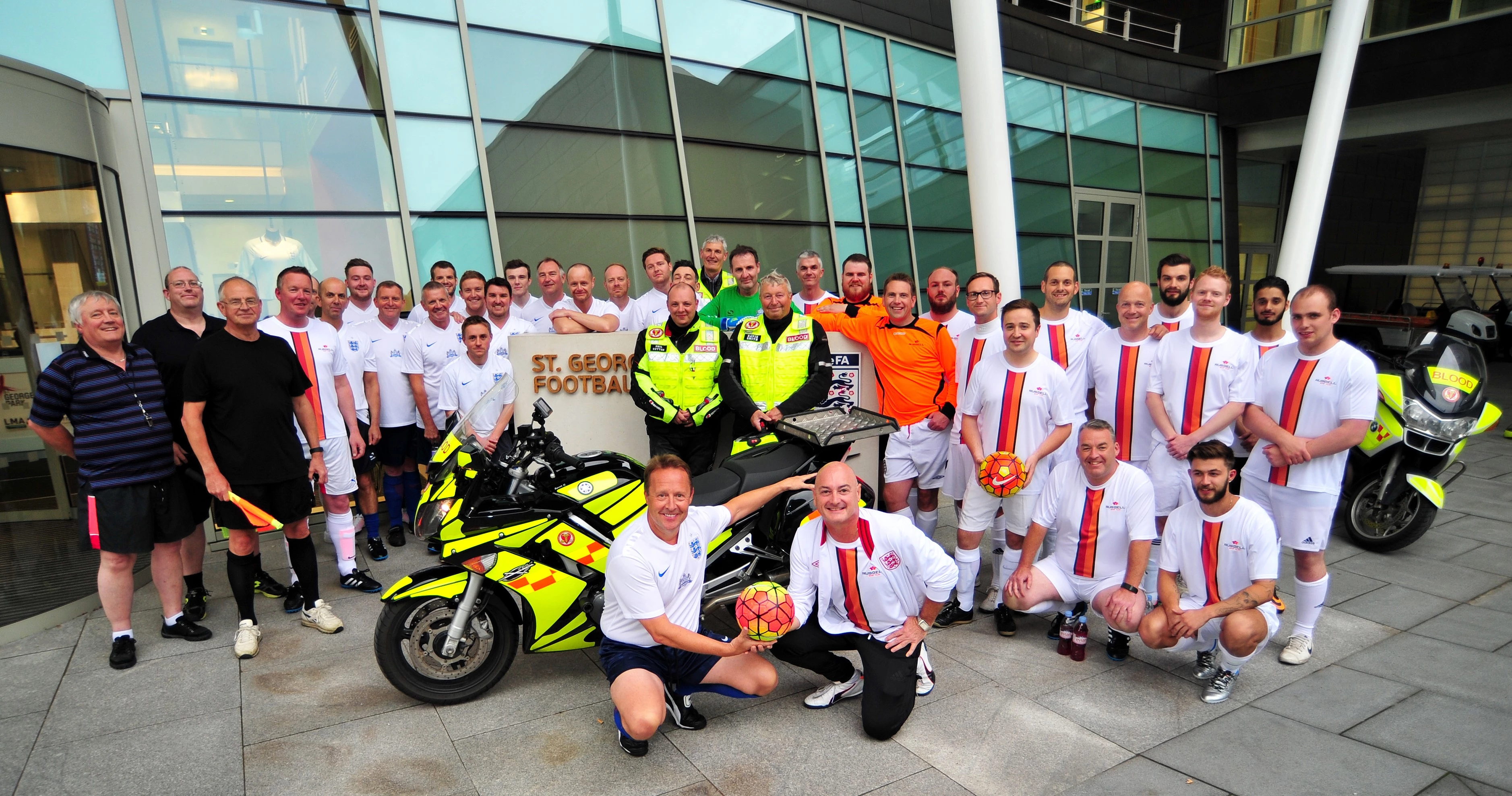 Russell Roof Tiles Charity Football Match