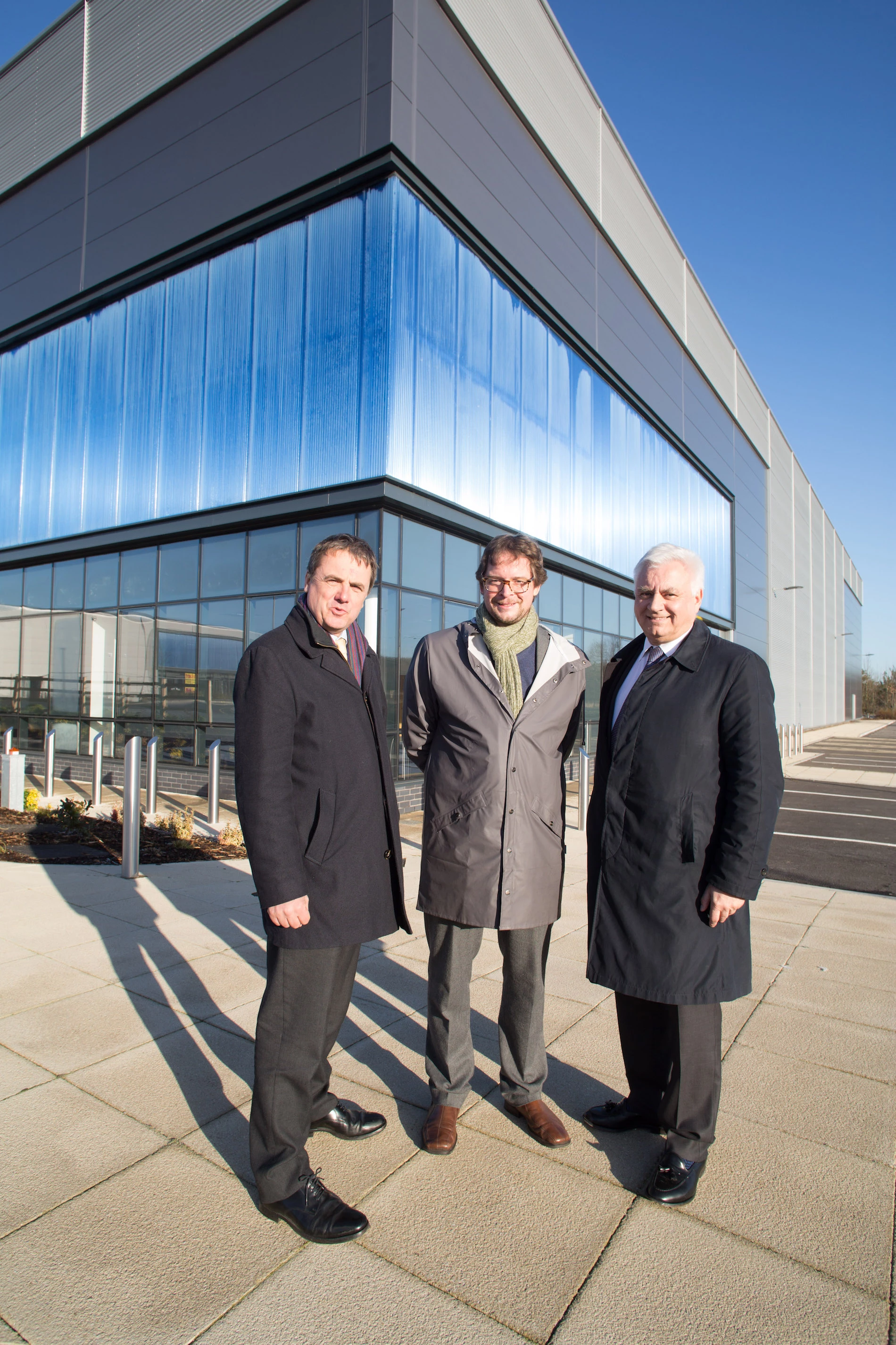 Owen Michaelson, Chief Executive of the Harworth Group, David Shepherd, Service Director, Economic Regeneration, Barnsley MBC, and Sir Nigel Knowles, Chair of the Sheffield City Region Local Enterprise Partnership.