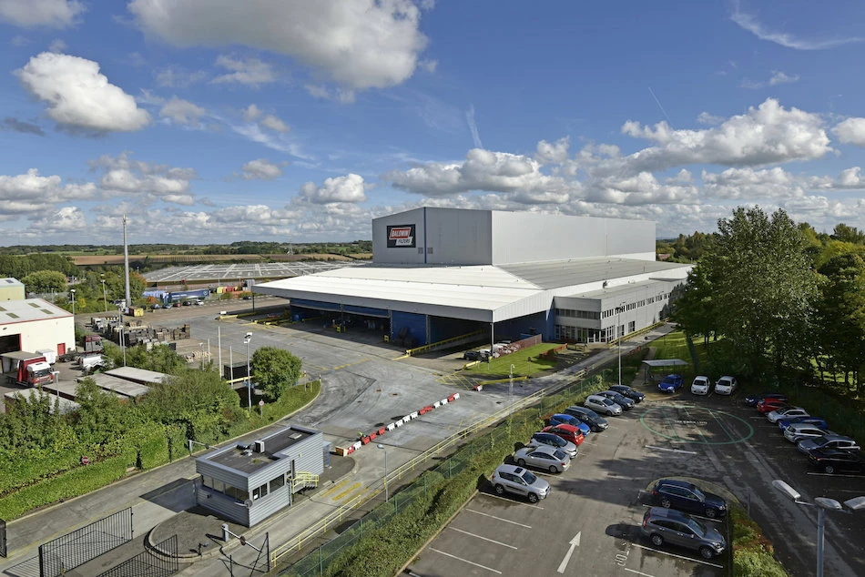 The Cube is situated in Preston Brook