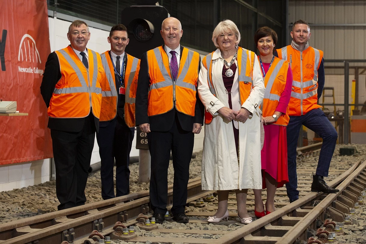 North East Leaders Gather at Newcastle College Rail and Civil Engineering Academy