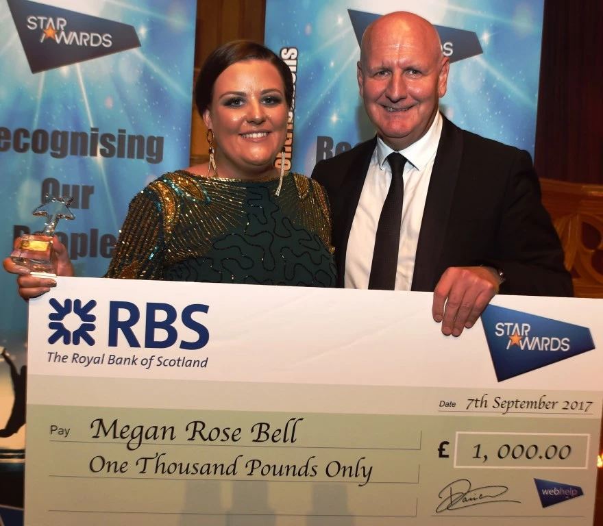 Megan-Rose Bell is Webhelp's Brightest Star 2017