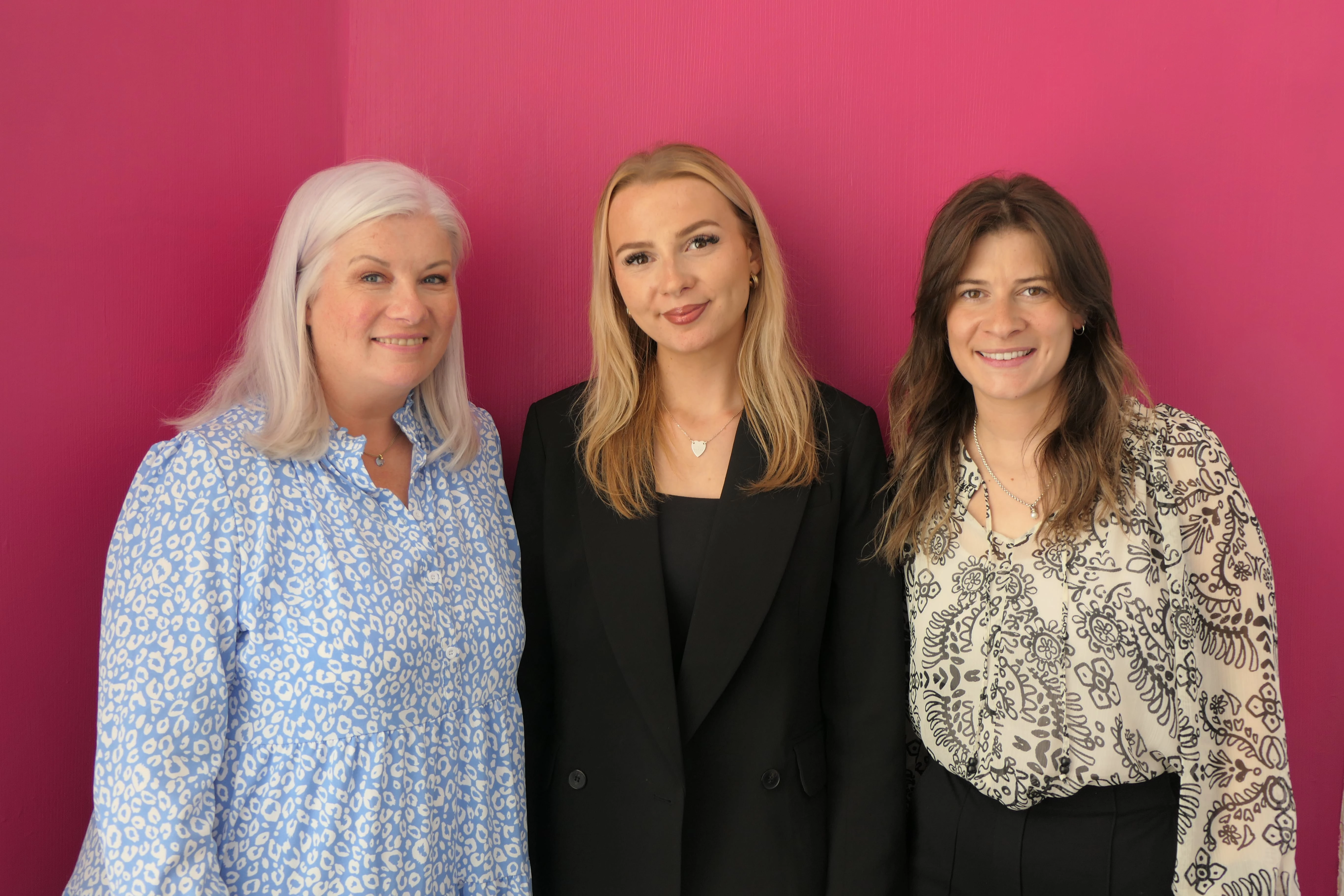 L-R Aoife Forbes, Ava Hartington, Lottie Steele 