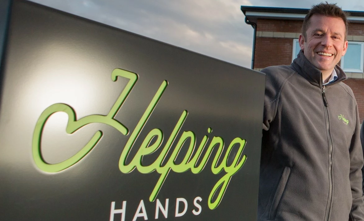 David Harrison, MD of Helping Hands, Hexham