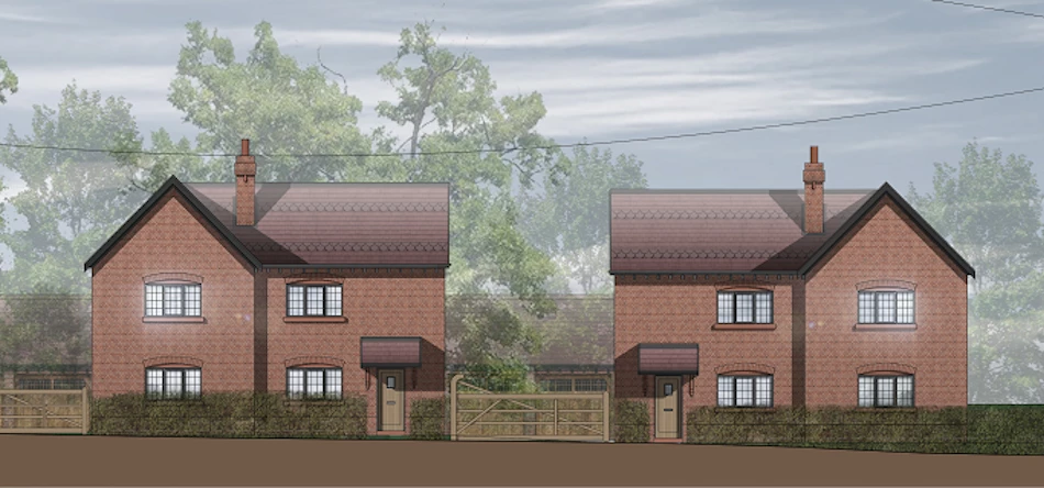 How two of the properties will look