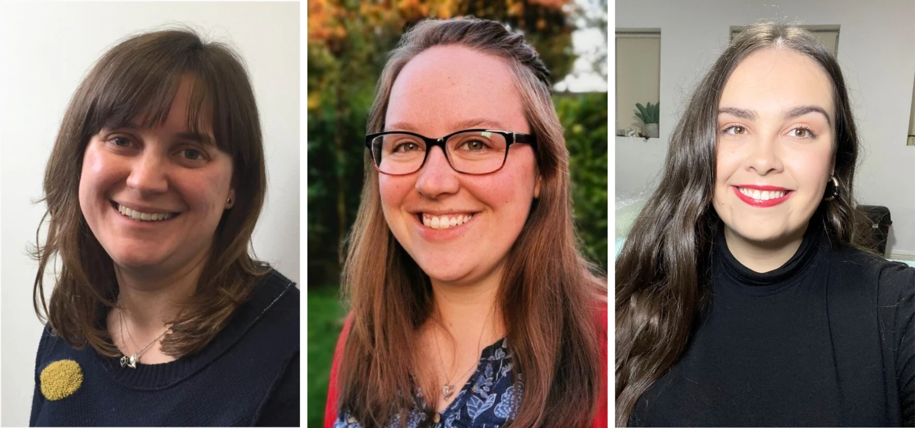 Rachel Smith, Beth Warren and Sarah Griffin.