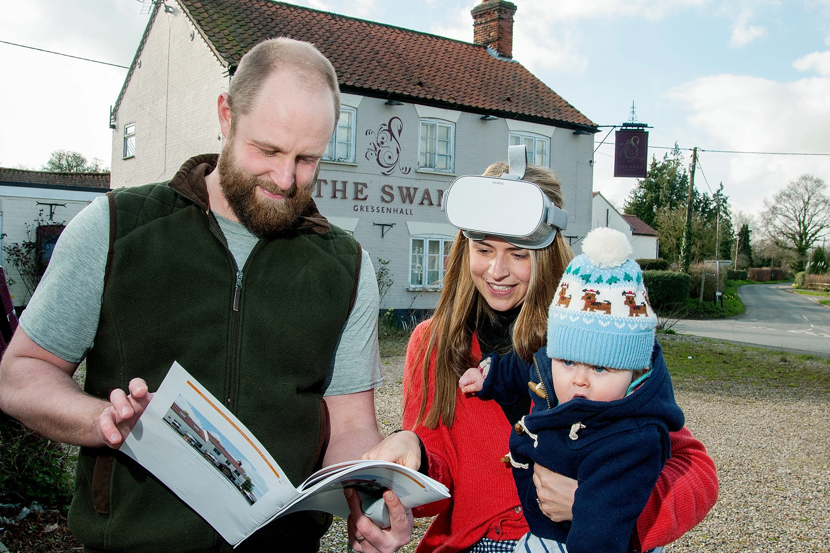 Swan in Gressenhall